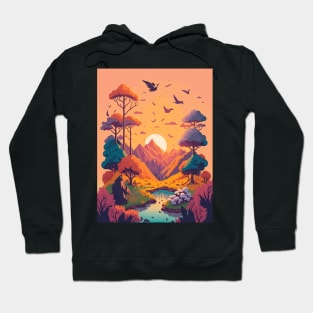 Nature Landscape Hoodie